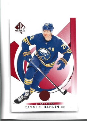 RASMUS DAHLIN - 2024-25 SP AUTEHNTIC # 99 - LIMITED RED