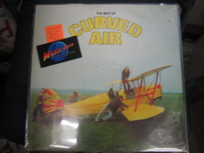 CURVED AIR - THE BEST OF EX+/EX- LP