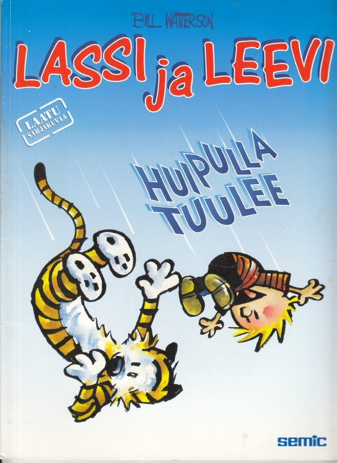 Lassi ja Leevi 13 Huipulla tuulee (1p. Semic 1993)