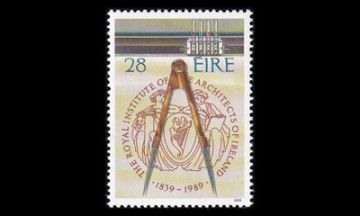 Irlanti 685 ** Irlannin arkkitehtuuri-instituutti 150v (1989
