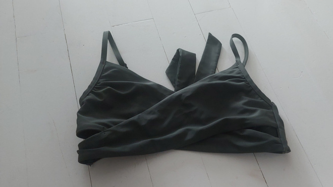 Vihreät bikiniliivit koko 38