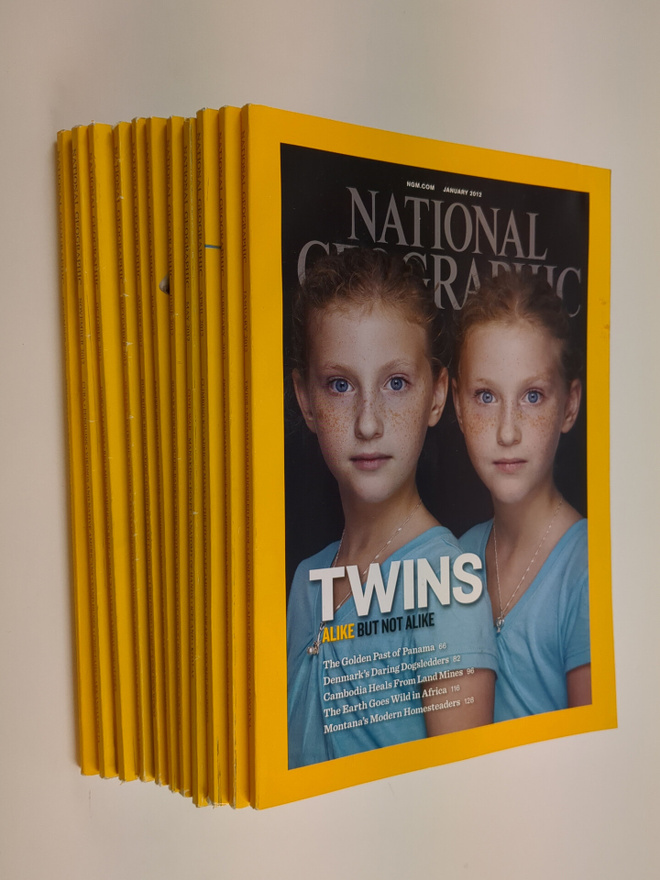 National Geographic vuosikerta 2012 (1-12, nro 3 puuttuu)