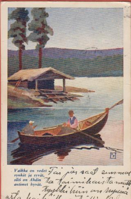 T Fahlenius Vaikka on vedet synkät...