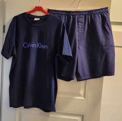 Calvin Klein XL t-paita ja shortsi -setti, pyjama/oloasu