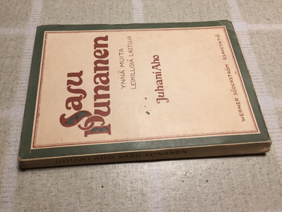 JUHANI AHO SASU PENNANEN YNNÄ MUITA 1912 HYVÄ