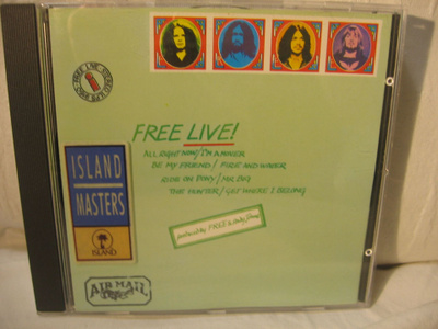 Free: Free Live ! CD.
