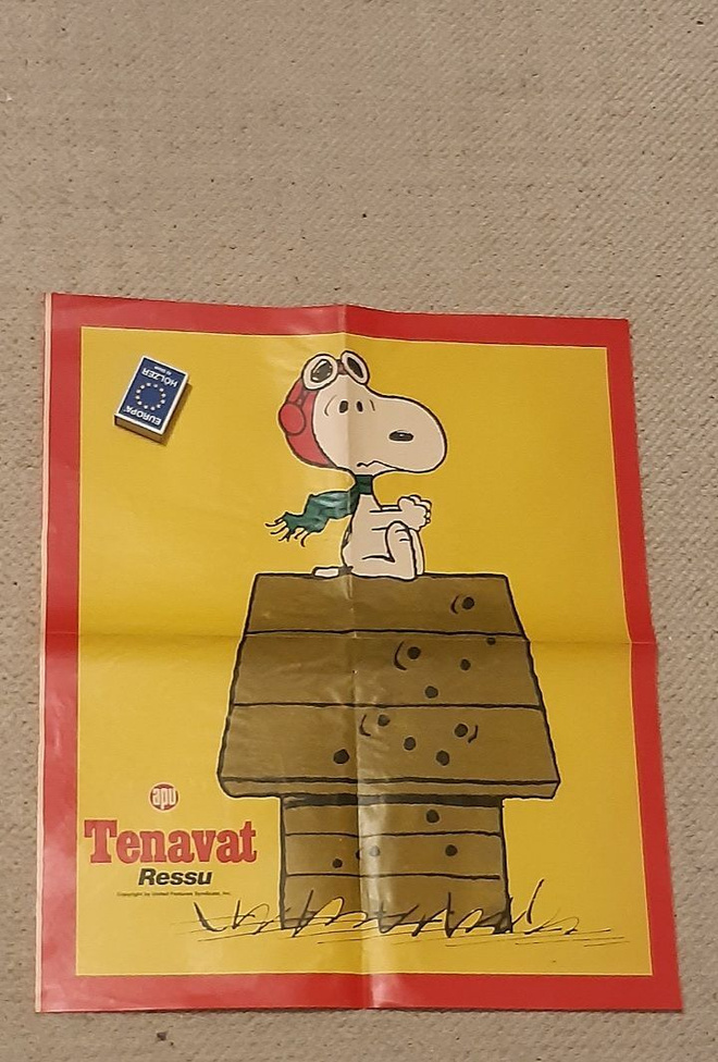 Tenavat / Ressu -juliste 70-luvulta