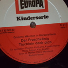 Gebrüder Grimm  – Der Froschkönig / Tischlein Deck Dich lp - pikkukuva 3
