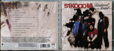 51 KOODIA . CD-LEVY . RAUTAISET LINNUT