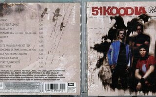 51 KOODIA . CD-LEVY . RAUTAISET LINNUT