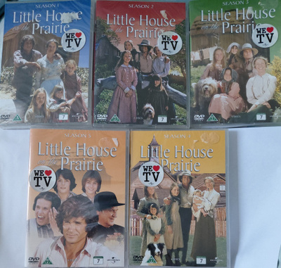 Pieni talo preerialla 1 - 5 DVD UUSI