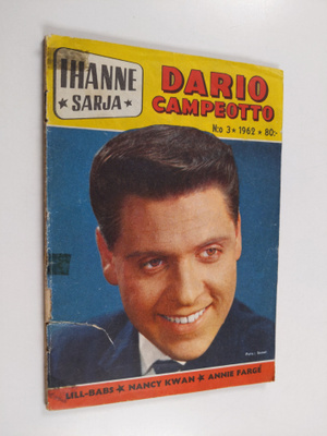 Ihannesarja 3/1962 : Dario Campeotto