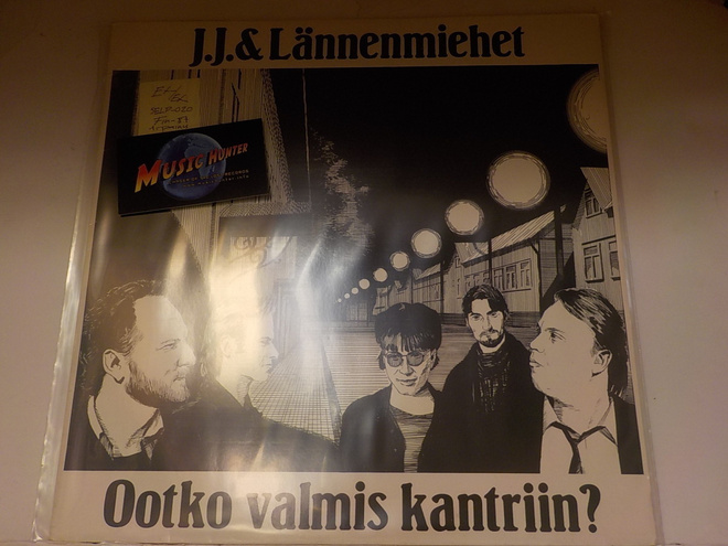 J.J. & LÄNNENMIEHET - OOTKO VALMIS KANTRIIN EX-/EX LP