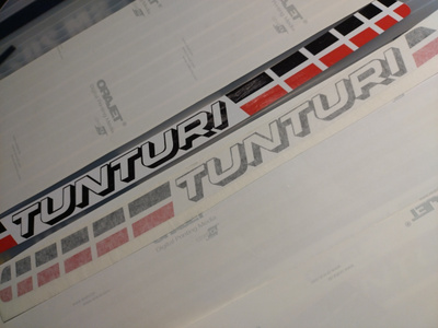 Tunturi Super Sport 1985 tankintarrat