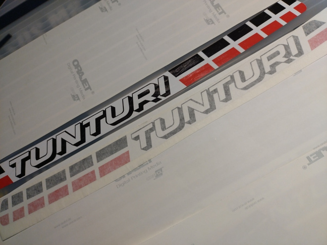Tunturi Super Sport 1985 tankintarrat