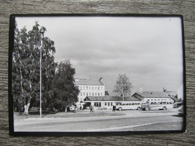KAJAANI......linja-autoasema, vanhempi kortti.