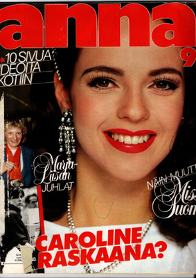 Anna n:o 9 1984 Miss Suomi & Perintöprinsessat. Miss Euroopp