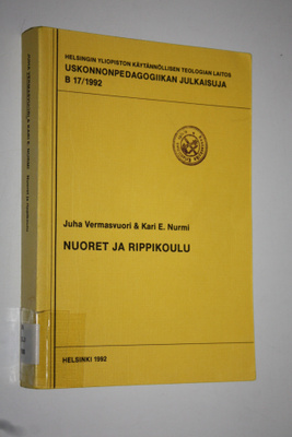 Juha Vermasvuori : Nuoret ja rippikoulu
