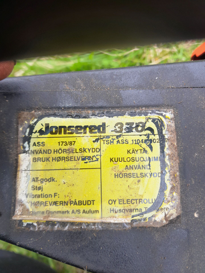 Moottorisaha jonsered