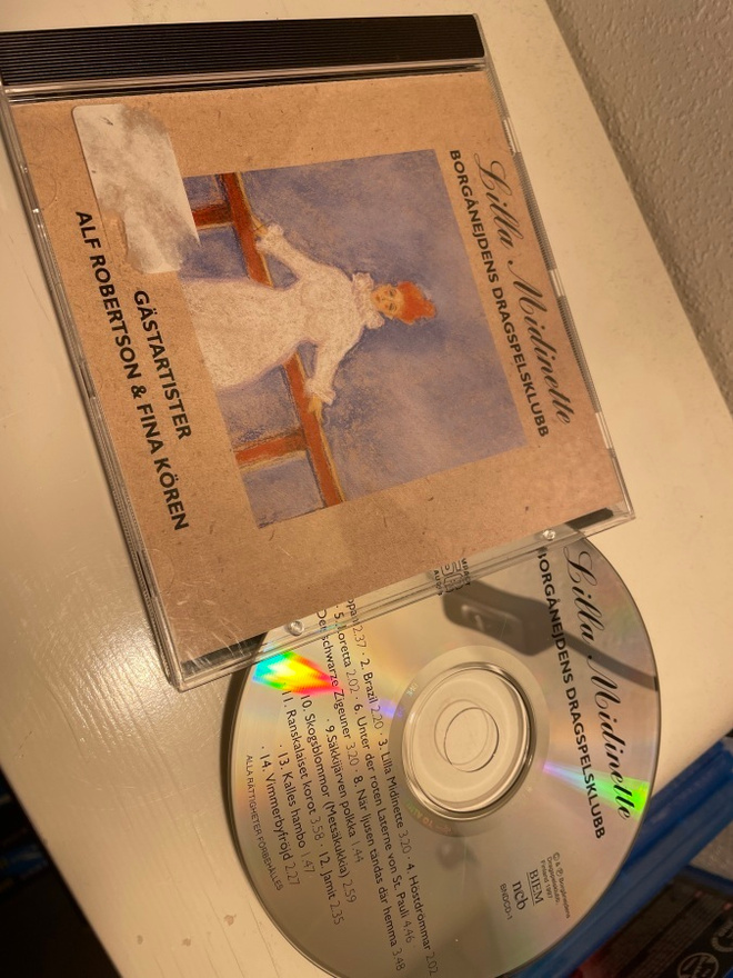 Borgånejdens Dragspelsklubb / Lilla Midinette CD