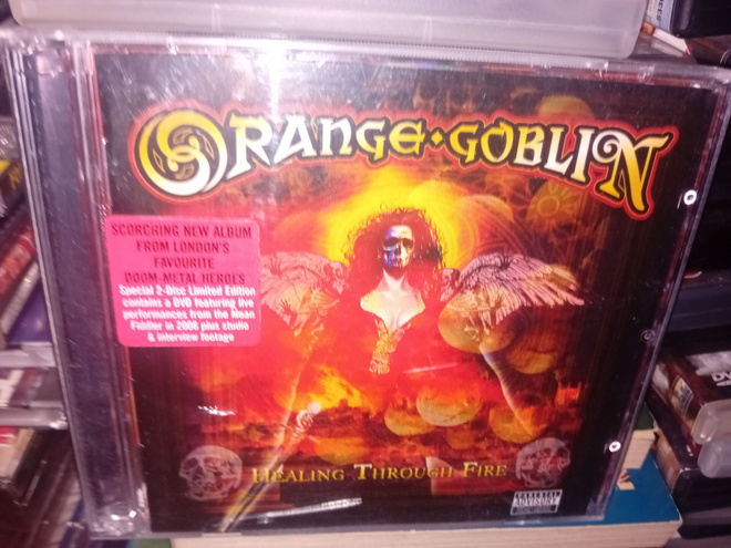 CD + DVD Orange Goblin : Healing through Fire ( SIS POSTIKUL