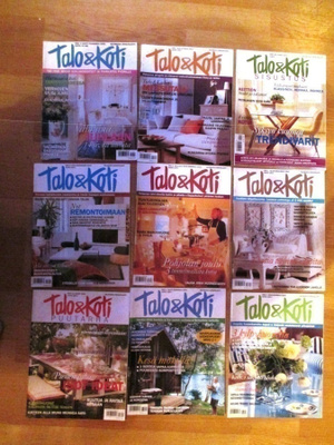 Talo & koti-lehtiä. 1,00€ kpl