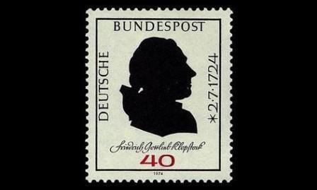 Saksa 809 ** Friedrich Gottlieb Klopstock (1974)