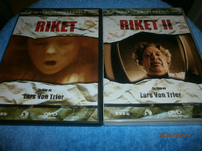 Lars von Trierin RIKET /  VALTAKUNTA  1 + 2    -    DVD