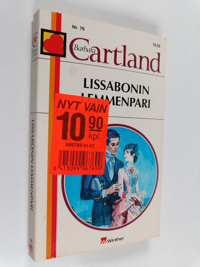 Barbara Cartland : Lissabonin lemmenpari