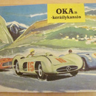 VANHA Keräilykansio OKA Kahvikortit Autot 57 Kuvaa - pikkukuva 1