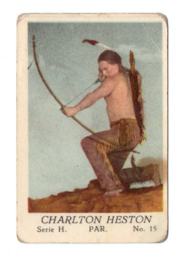 Purkkakuva Serie H n:o 15 CHARLTON HESTON