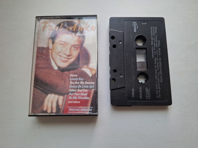 PAUL ANKA - 16 GREATEST HITS c-kasetti
