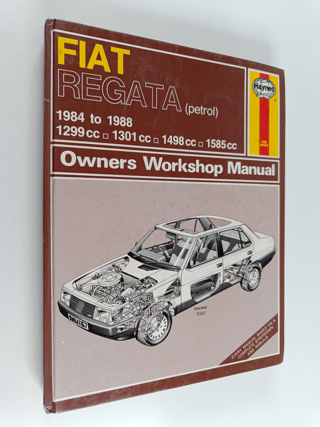 P. G. Strasman : Fiat Regata (petrol) owners workshop man...