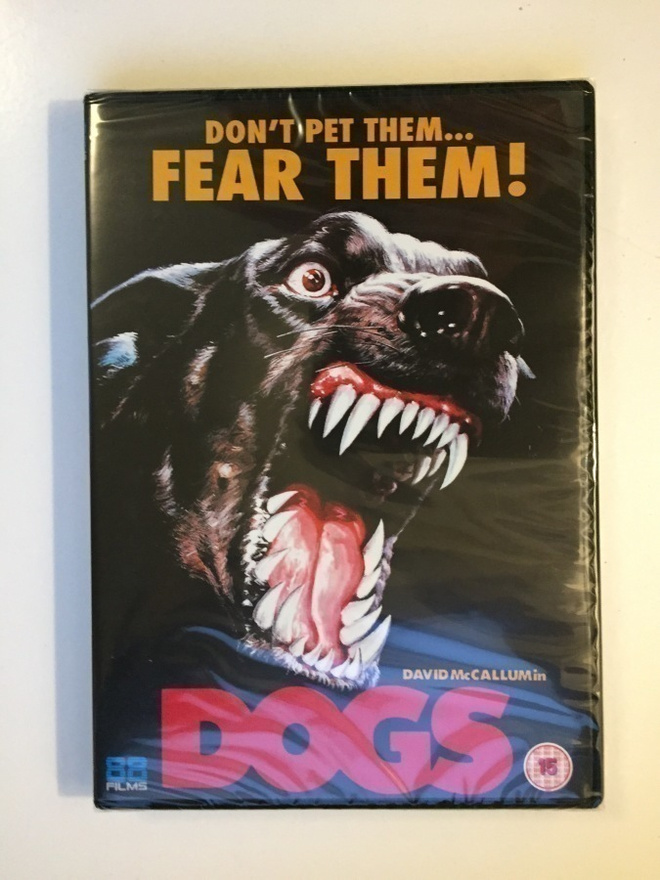 David McCallum in Dogs (DVD) 1976 (UUSI)