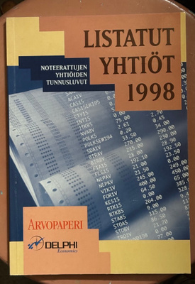 Listatut yhtiöt 1998