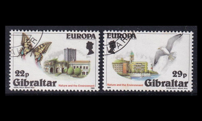 Gibraltar 503-4 o Europa luonnonsuojelu (1986)