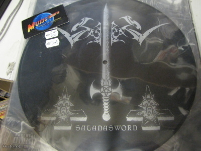 SABBAT-SATANASWORD LP KUVALEVY SAKSA '01 MINT KUNTO