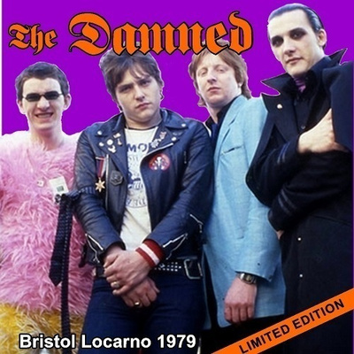 THE DAMNED bristol locarno uk 17.6.1979