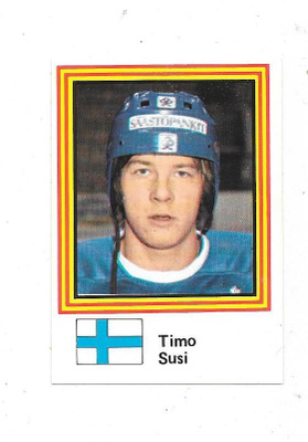 1983 SWE Semic MM #48 Timo Susi , Suomi & Tappara