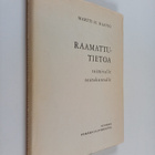 Martti H. Haavio : Raamattutietoa toimivalle seurakunnalle - pikkukuva 1