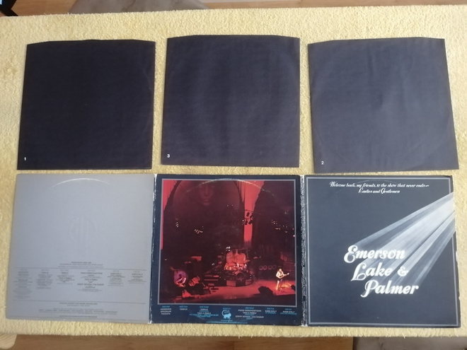 EMERSON LAKE & PALMER - Welcome Back My Friends LP