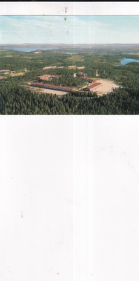 Kajaani, Hoikankankaan varuskunta, Ilmakuvakortti     b596