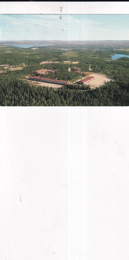 Kajaani, Hoikankankaan varuskunta, Ilmakuvakortti     b596