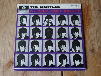 The Beatles – A Hard Day's Night LP (Ruotsi painos)