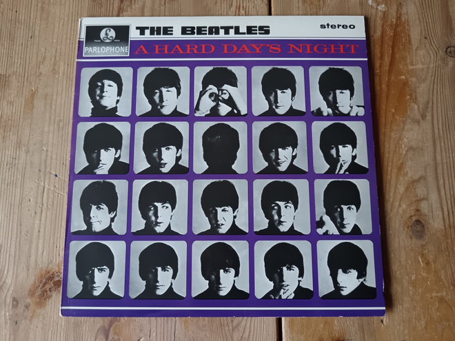The Beatles – A Hard Day's Night LP (Ruotsi painos)