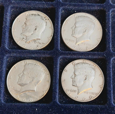 Kennedy Half Dollar kolikoita