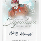 2018-19 Cardset Signature Niklas Nordgren - pikkukuva 1