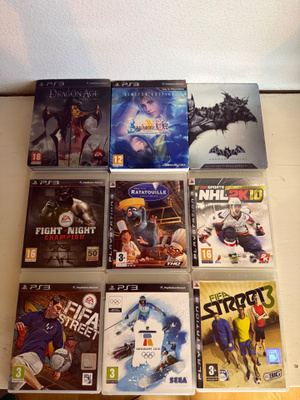 Ps3 ja ps2 pelit