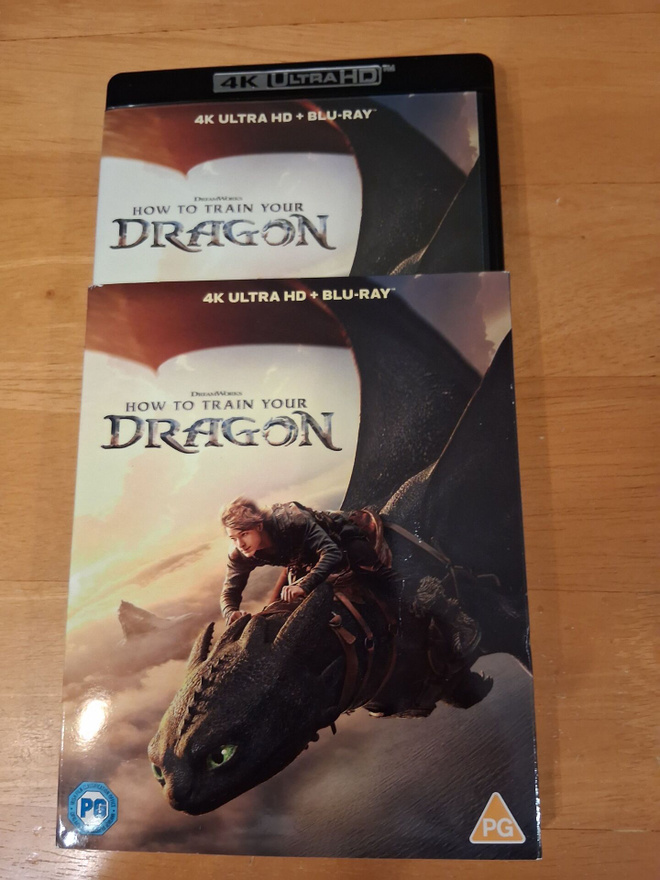 HOW TO TRAIN YOUR DRAGON 4K UHD + BLU-RAY SUOMI