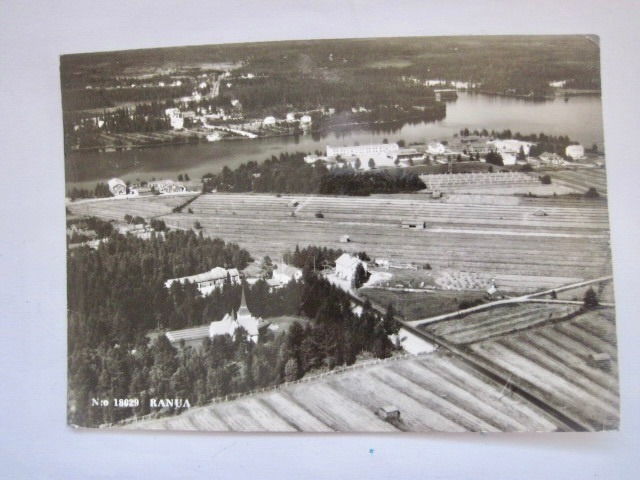 VANHA Postikortti Lappi Ranua 1960-l Karhumäki